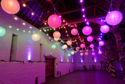 Disco Mode with Paper Lanterns