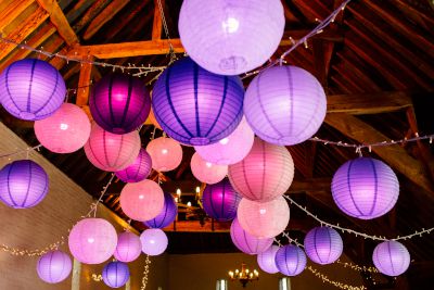 Disco Lanterns with Fairy Lights