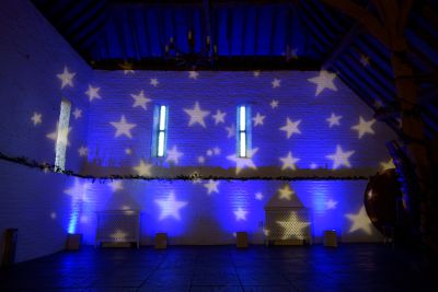 Ufton Court Gobo Projection