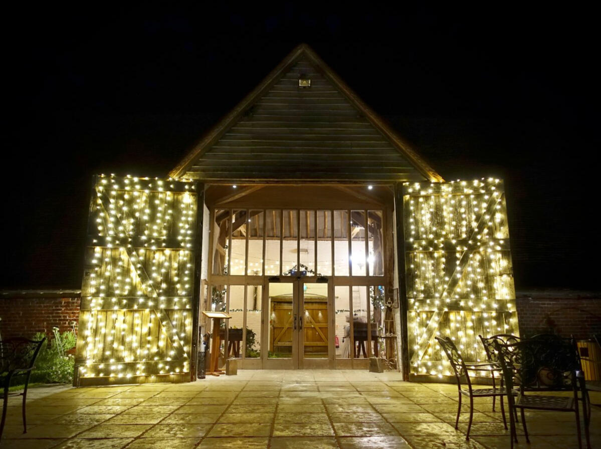 Barn Door Fairy Lights