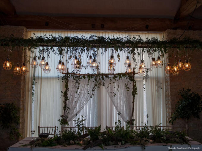 Edison bulb top table feature feature