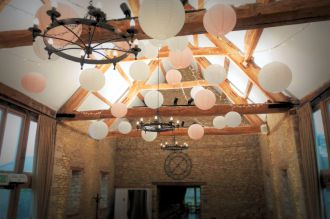 Lanterns and Fairy Lights at Caswell House