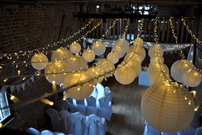 Lanterns with Fairy Lighting